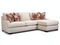 Divano angolare - Tessuto - 280 x 180 x 88 cm - Beige - Stile contemporaneo
